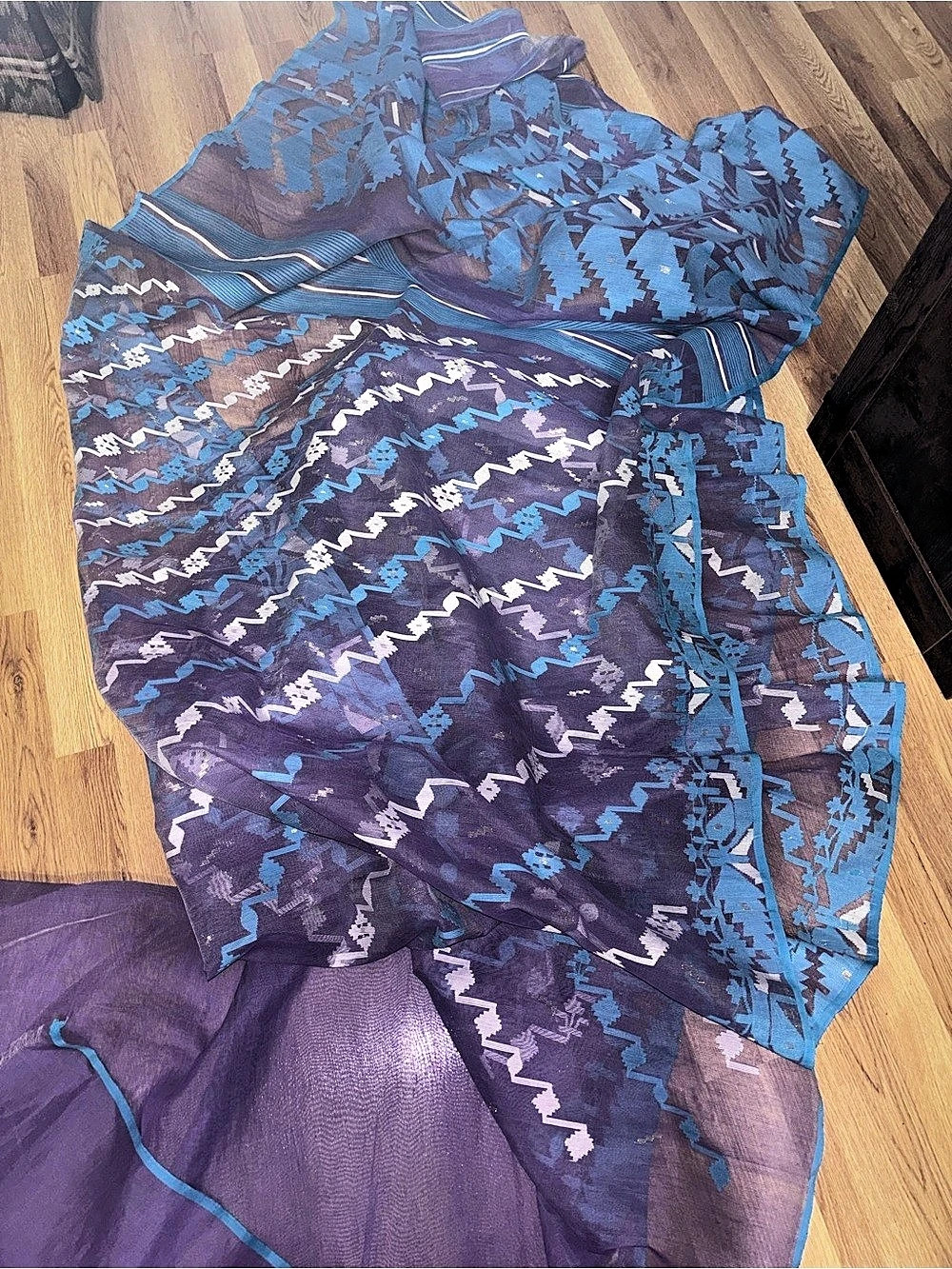 Dhakai Jamdani saree - India garment O/S